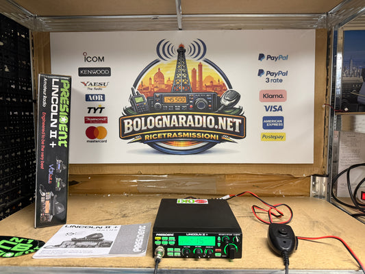 PRESIDENT LINCOLN II PLUS Ricetrasmettitore HF/CB AM/FM SSB