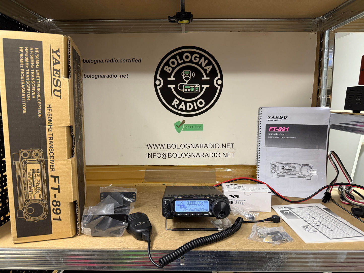 Yaesu FT 891 pari al nuovo garanzia 12 mesi espanso