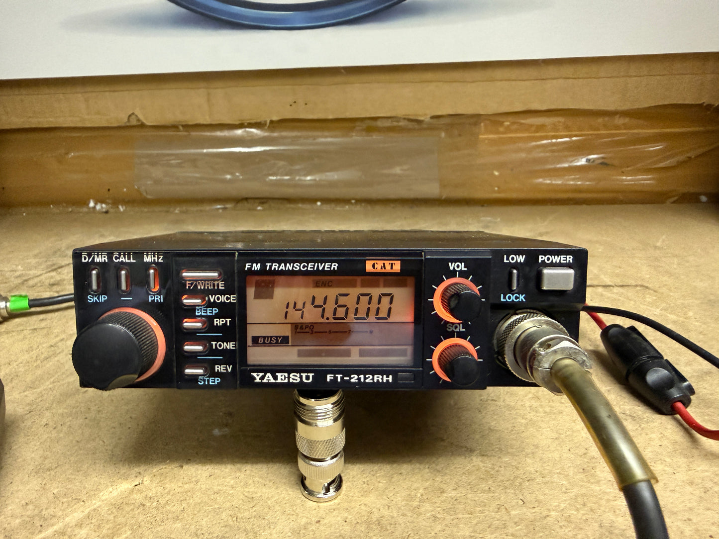 Yaesu FT 212RH + toni squelch full set Garanzia 6 Mesi