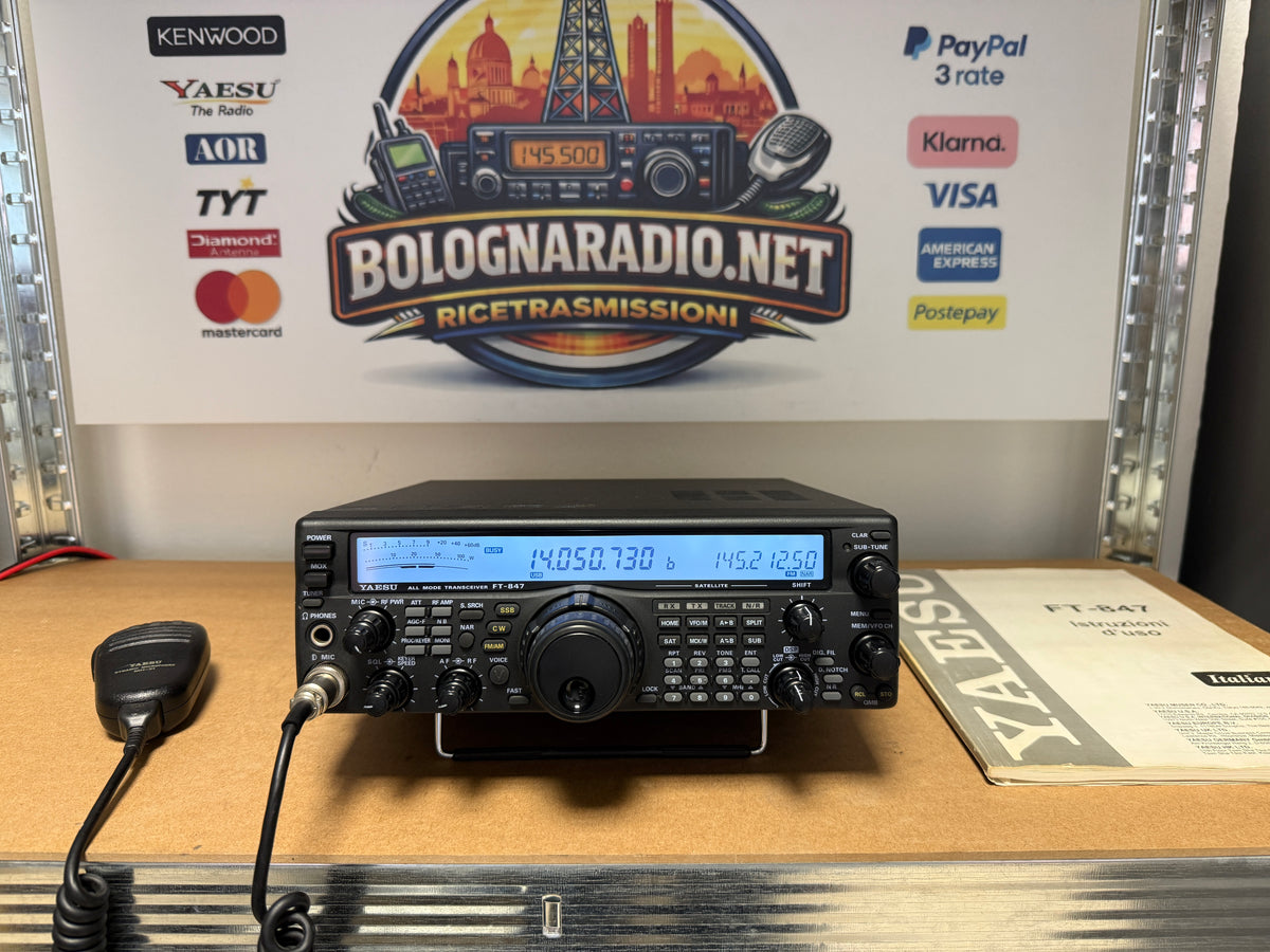 Yaesu FT 847 pari al nuovo full set Garanzia 12 Mesi
