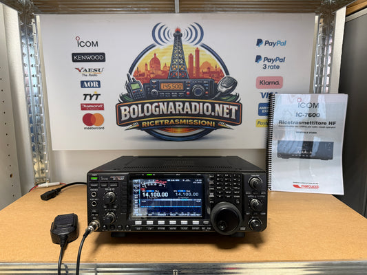Icom ic 7600 pari al nuovo full set Garanzia 12 Mesi