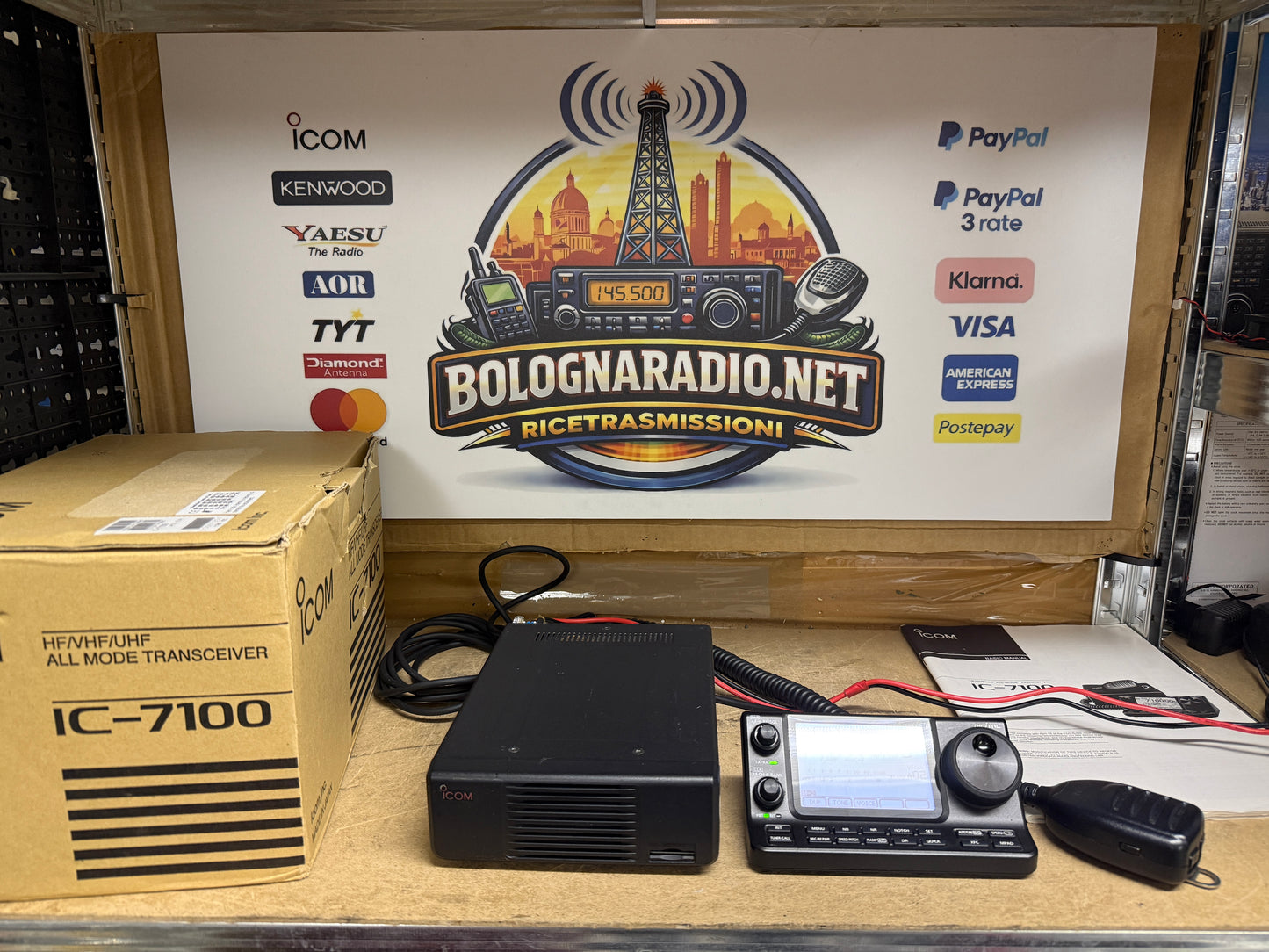 A-1 Icom ic 7100 perfetta Full Set Garanzia 6 Mesi