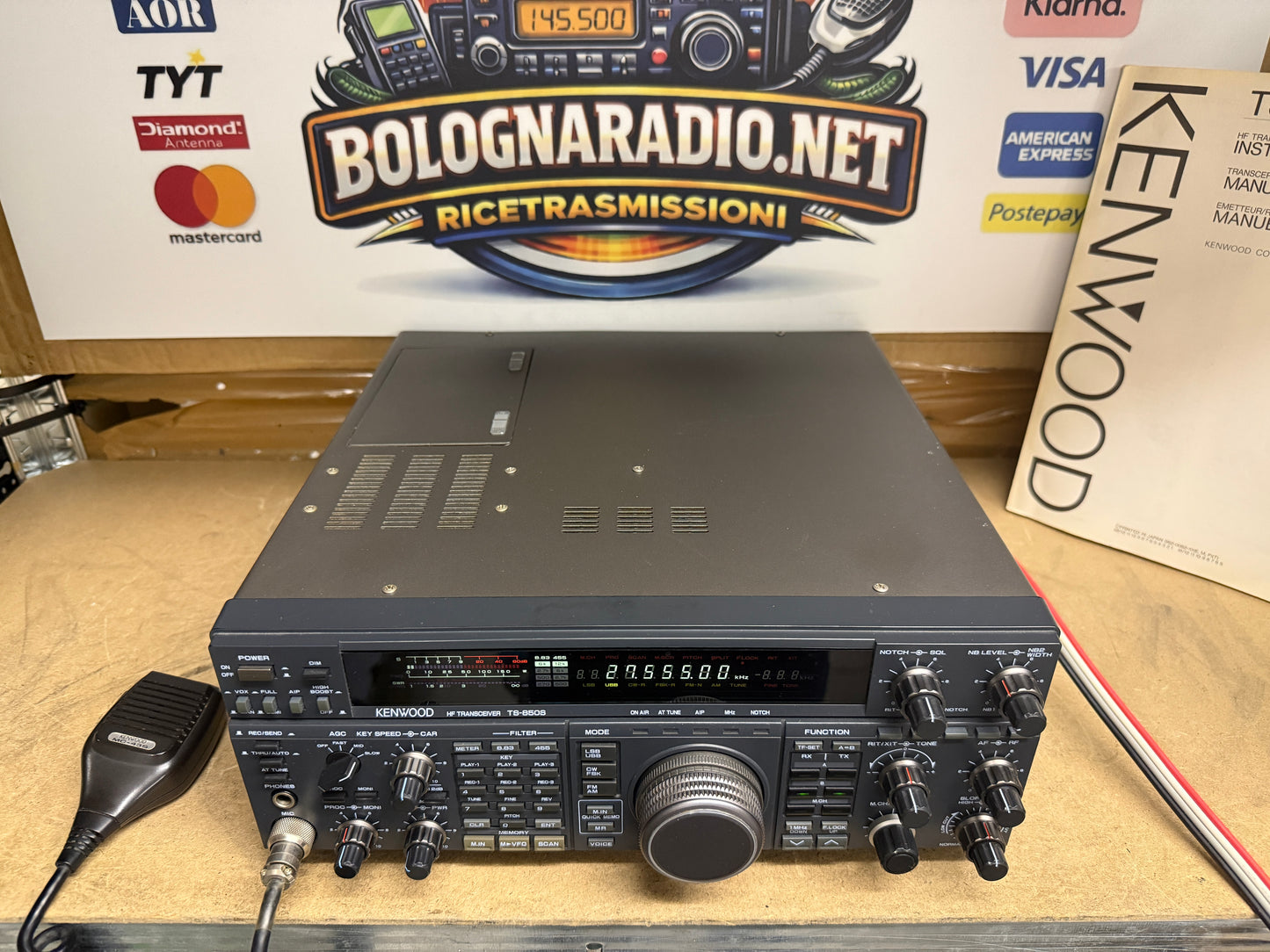 Kenwood TS 850sat perfetta full set Garanzia 12 Mesi