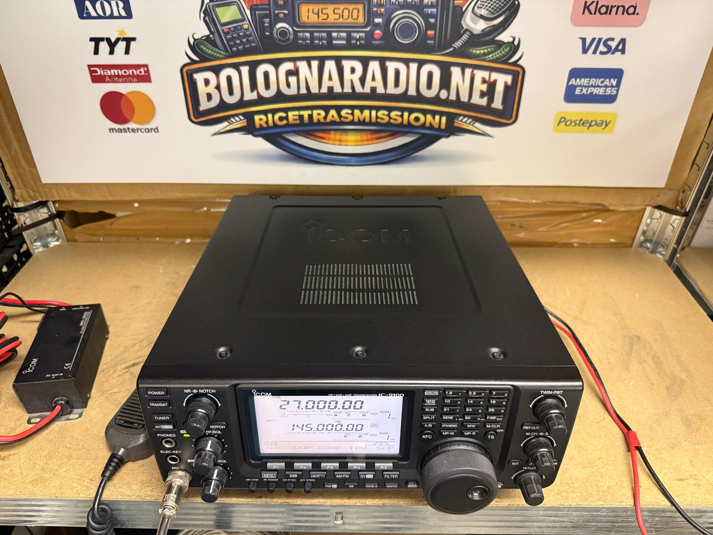 A-1 Icom IC 9100 + Dstar pari al nuovo full set Garanzia 12 Mesi