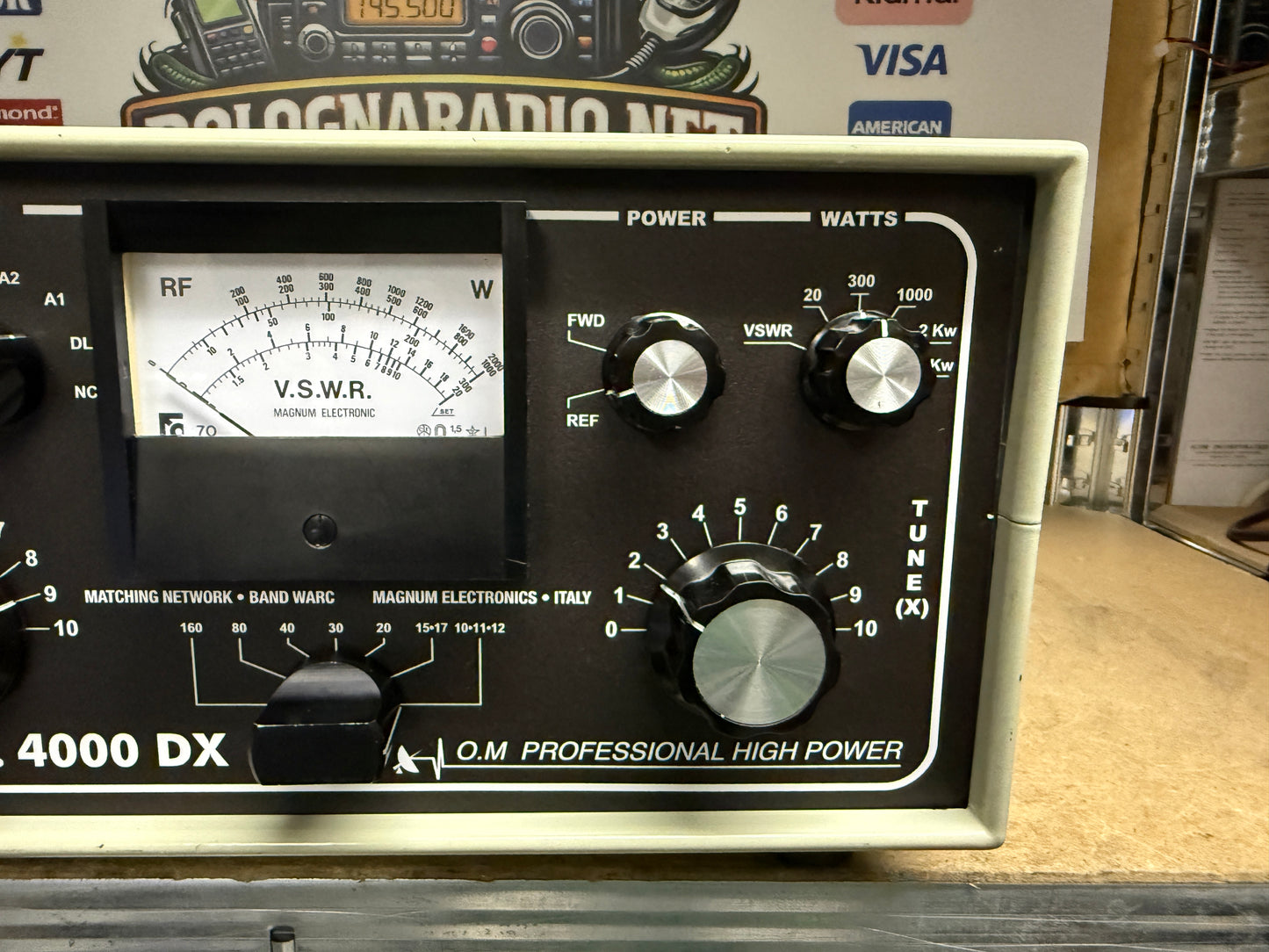 A-1 Magnum MT 4000 DX accordatore d'antenna 4 kw