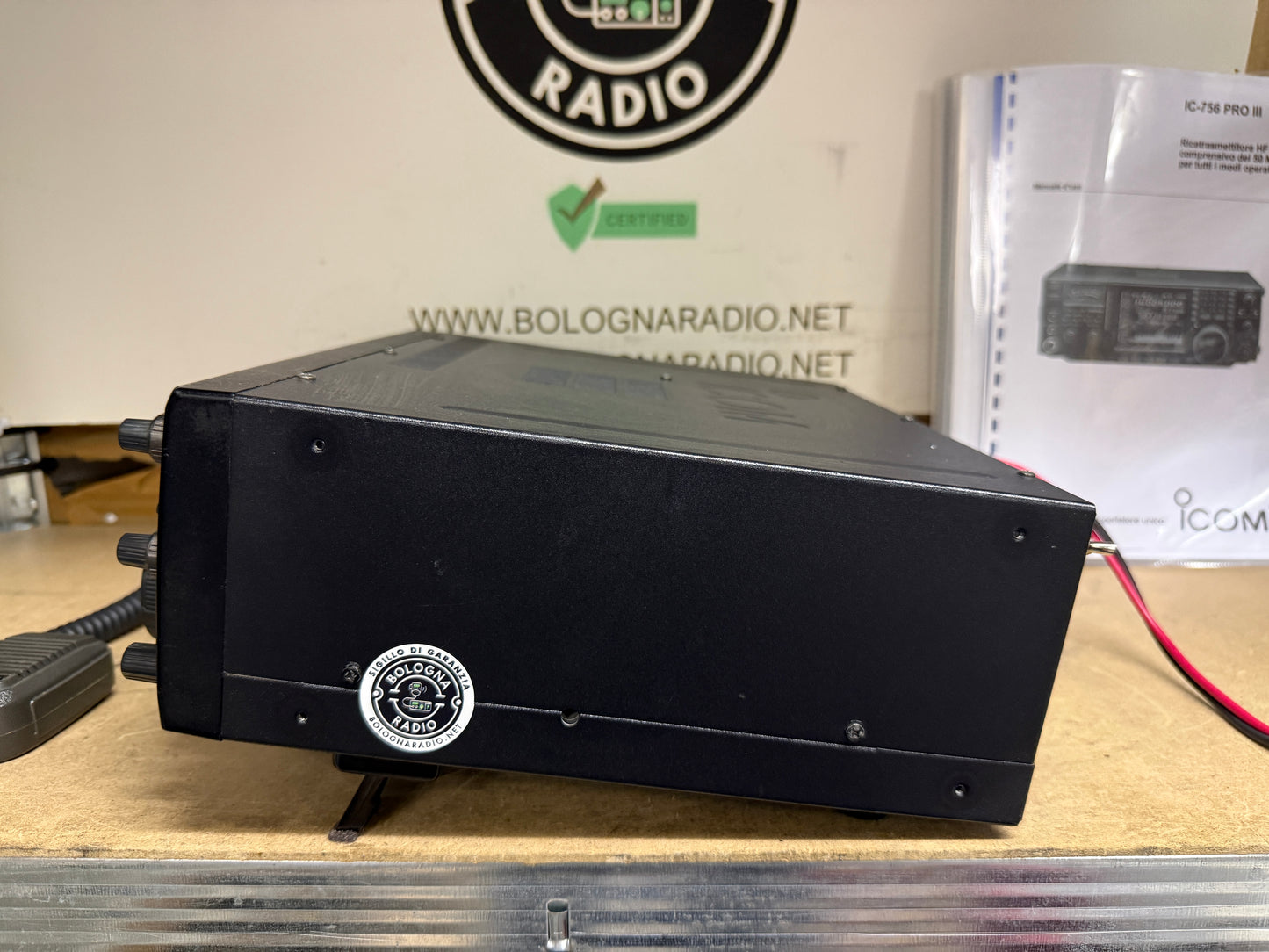 A-1 Icom 756 pro 3 imballo perfetta imballo garanzia 12 mesi