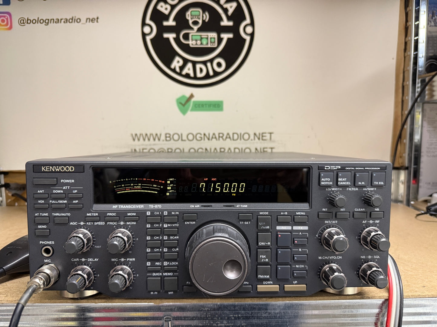 Kenwood ts 870 dsp perfetta Garanzia 12 mesi
