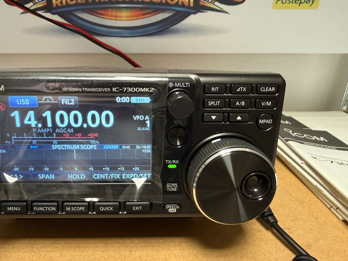 Icom IC 7300 MK2 08/2026 Garanzia 5 anni