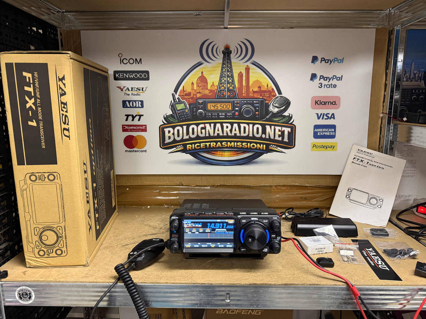 Yaesu FTX 1 optima + GPS 02/2026 pari al nuovo Garanzia Ufficiale