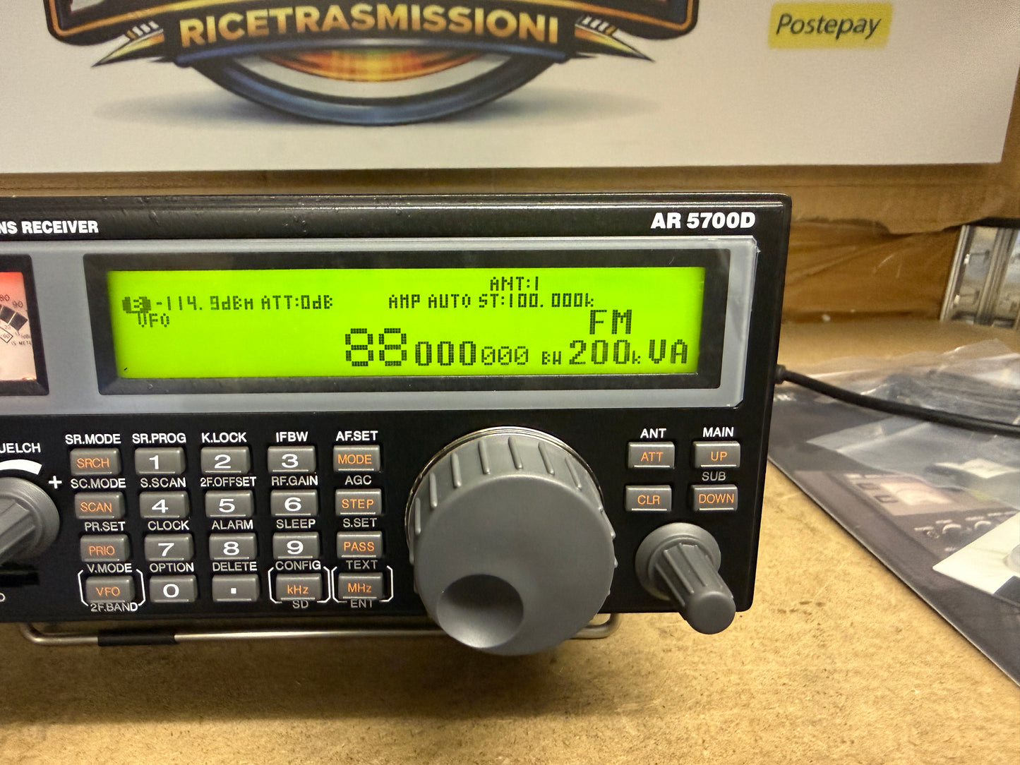 Aor AR 5700 D nuovo Garanzia 36 Mesi