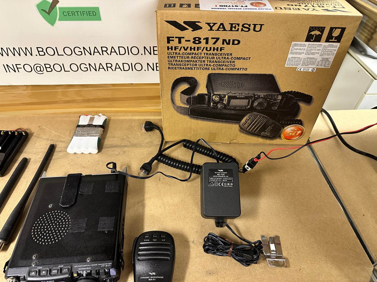 Yaesu ft 817 ND full set