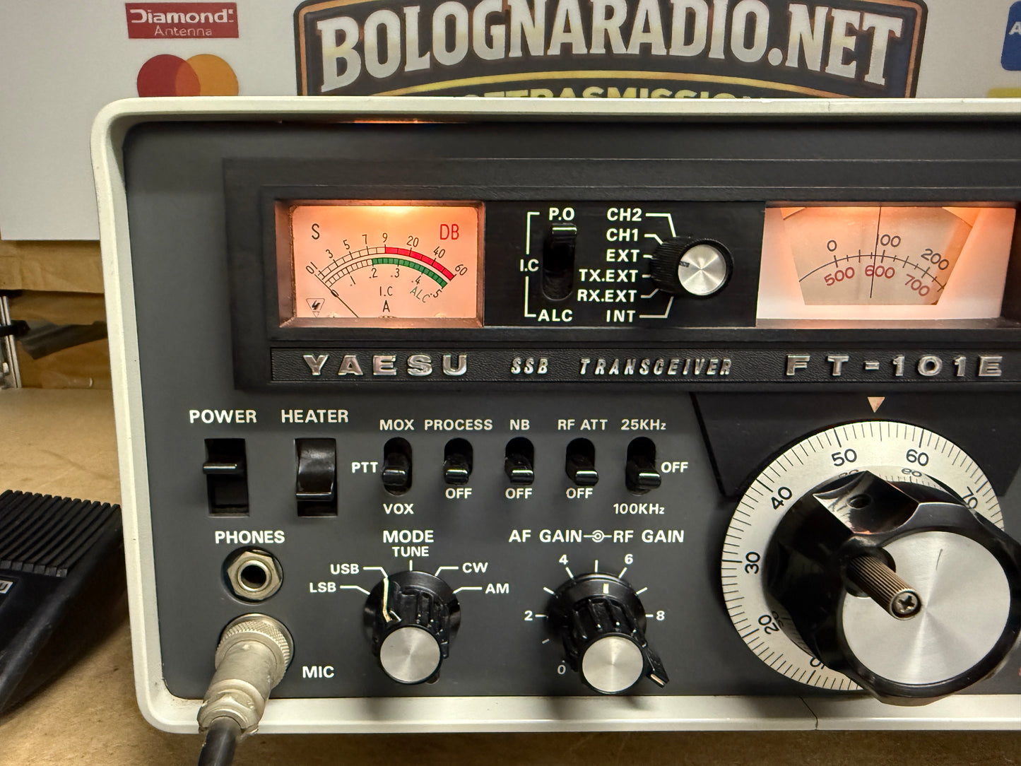 Yaesu FT101E revisionato perfetto