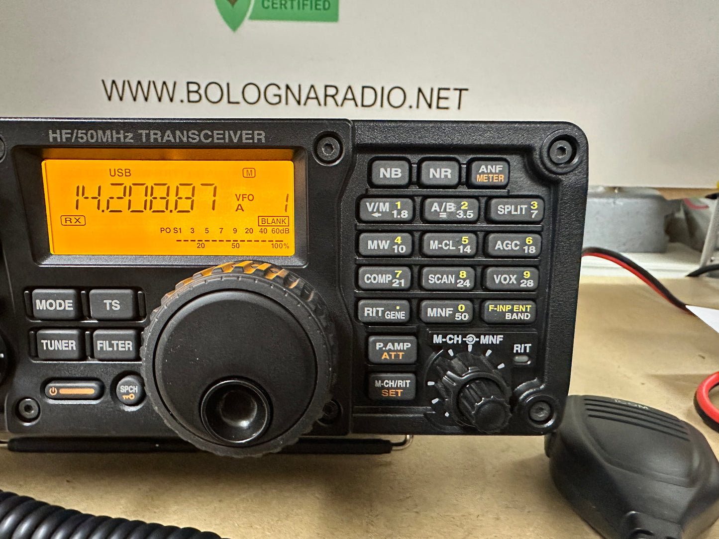 Icom ic 7200 100Watt + maniglie + imballo