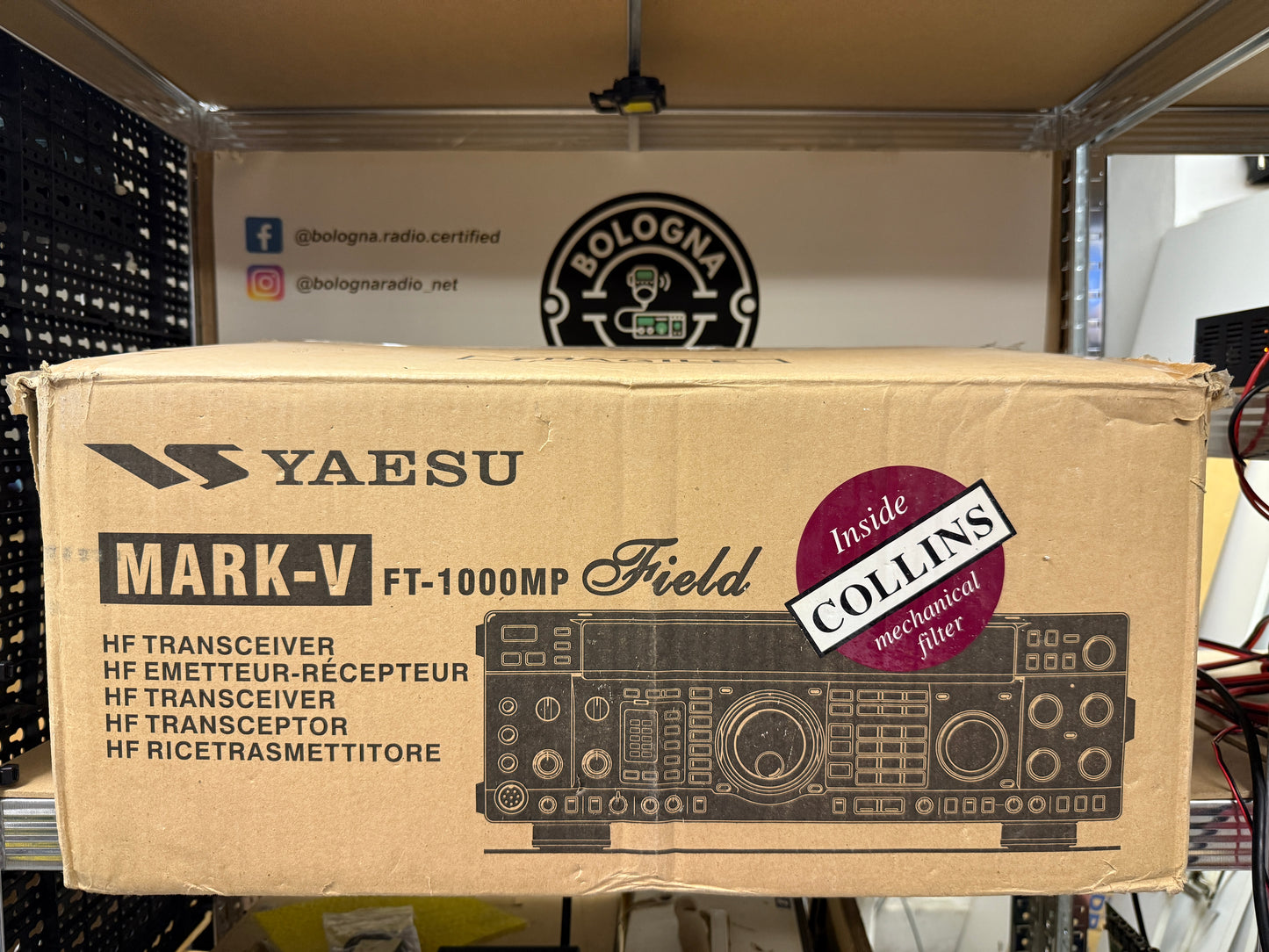 Yaesu FT 1000 MP mark V field collins + imballo garanzia 12 mesi