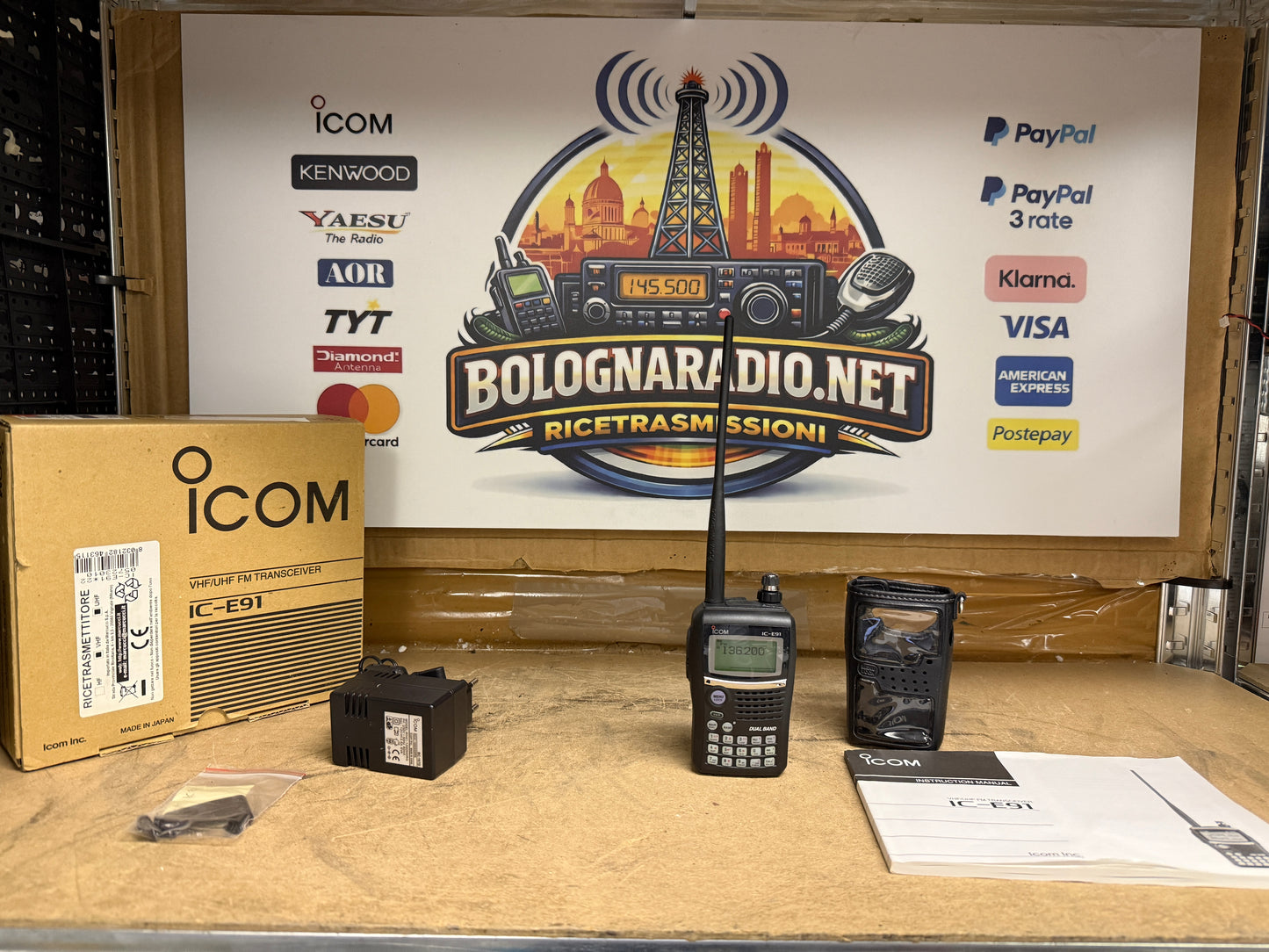 Icom IC-E91 pari al nuovo + custodia