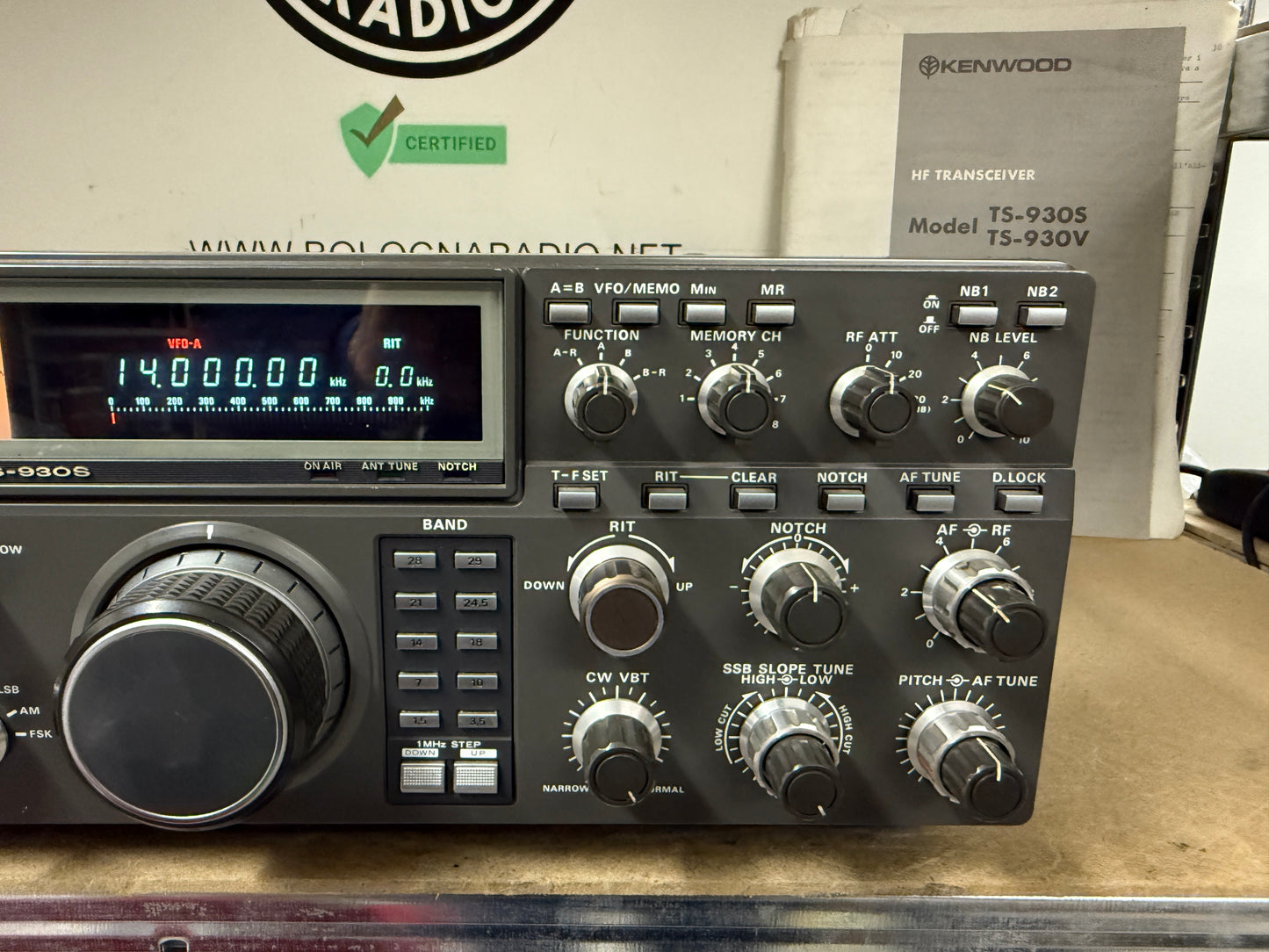 Kenwood TS 930SAT 125 Watt revisionato Garanzia 12 Mesi