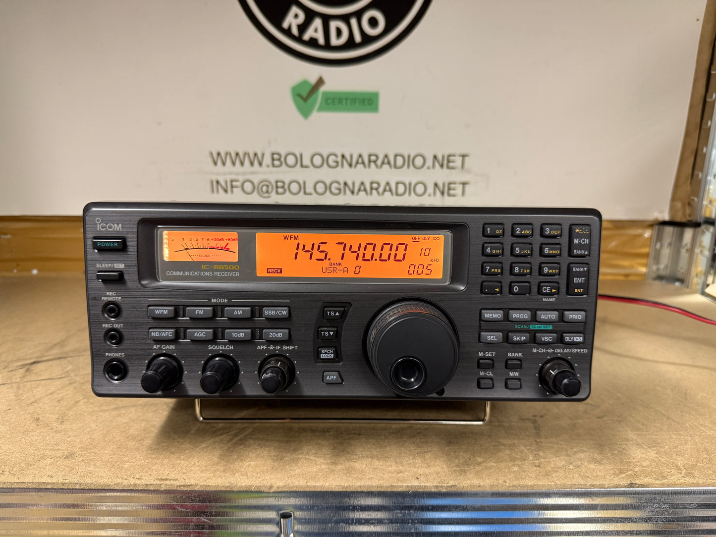 ICOM IC R 8500 pari al nuovo  garanzia 12 mesi