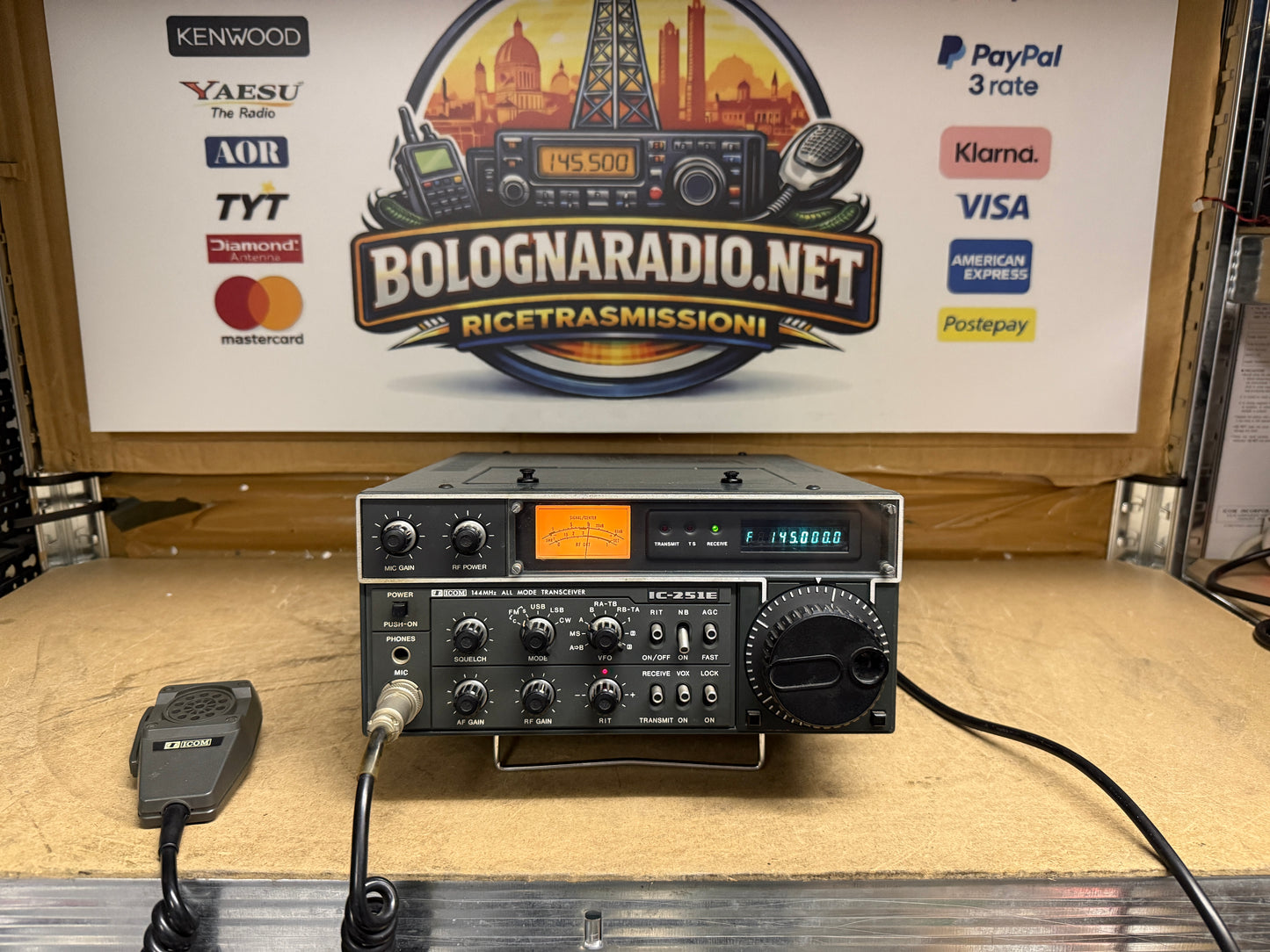 Icom ic 251e perfetto Garanzia 12 Mesi