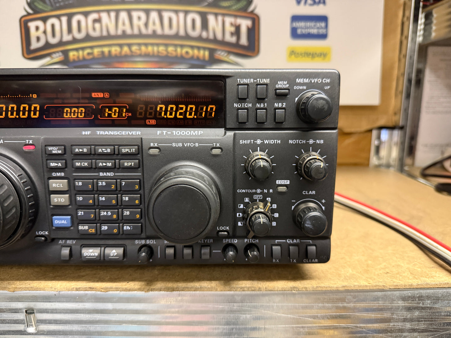 Yaesu FT 1000 MP collins 12volt perfetta Garanzia 12 Mesi