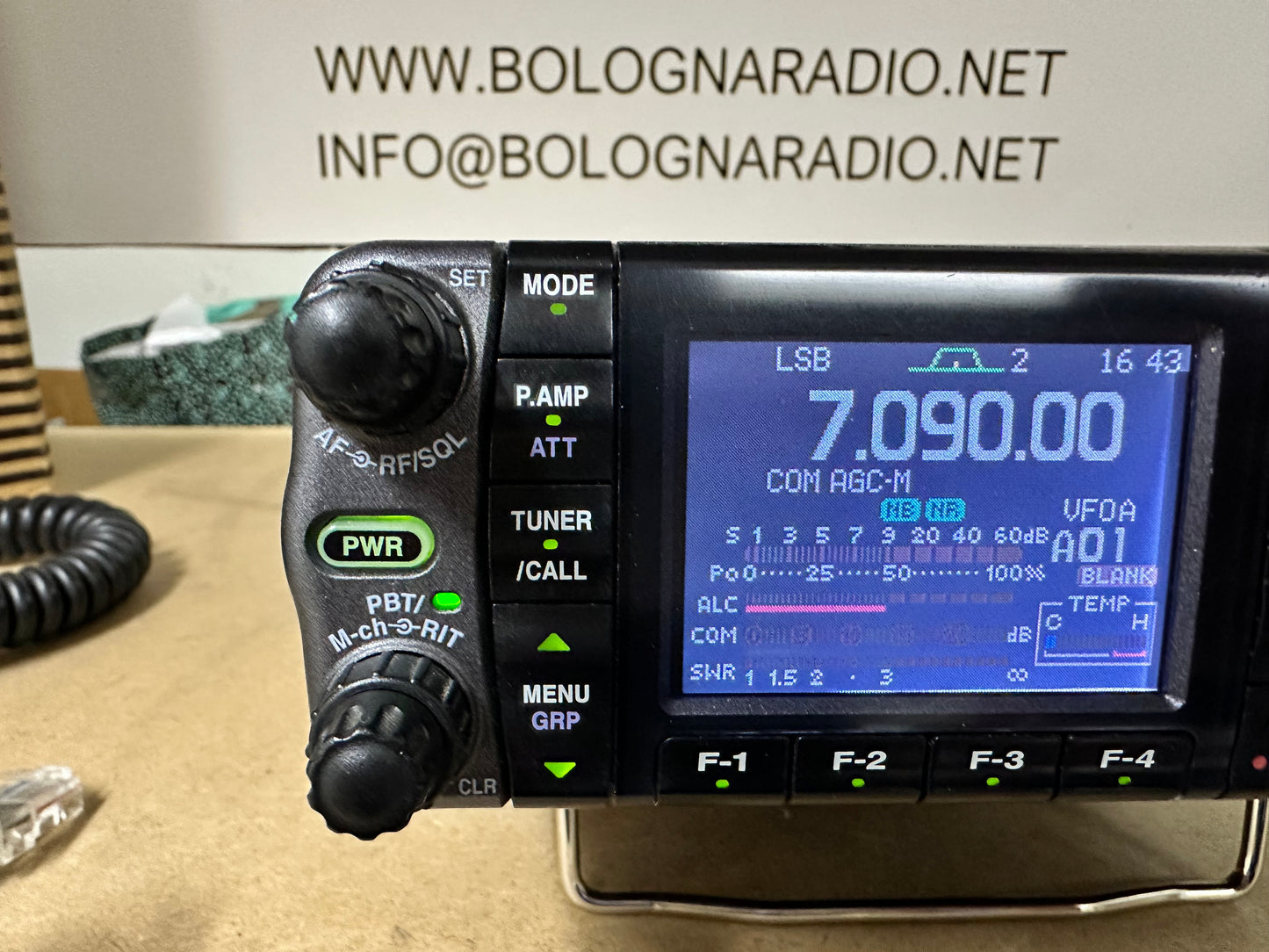 Icom ic 7000 full set perfetta