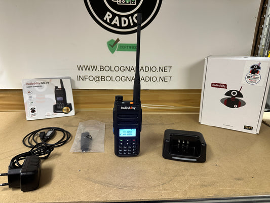 Radioddity GD-77, radio  DMR  Dual Band  Dual.