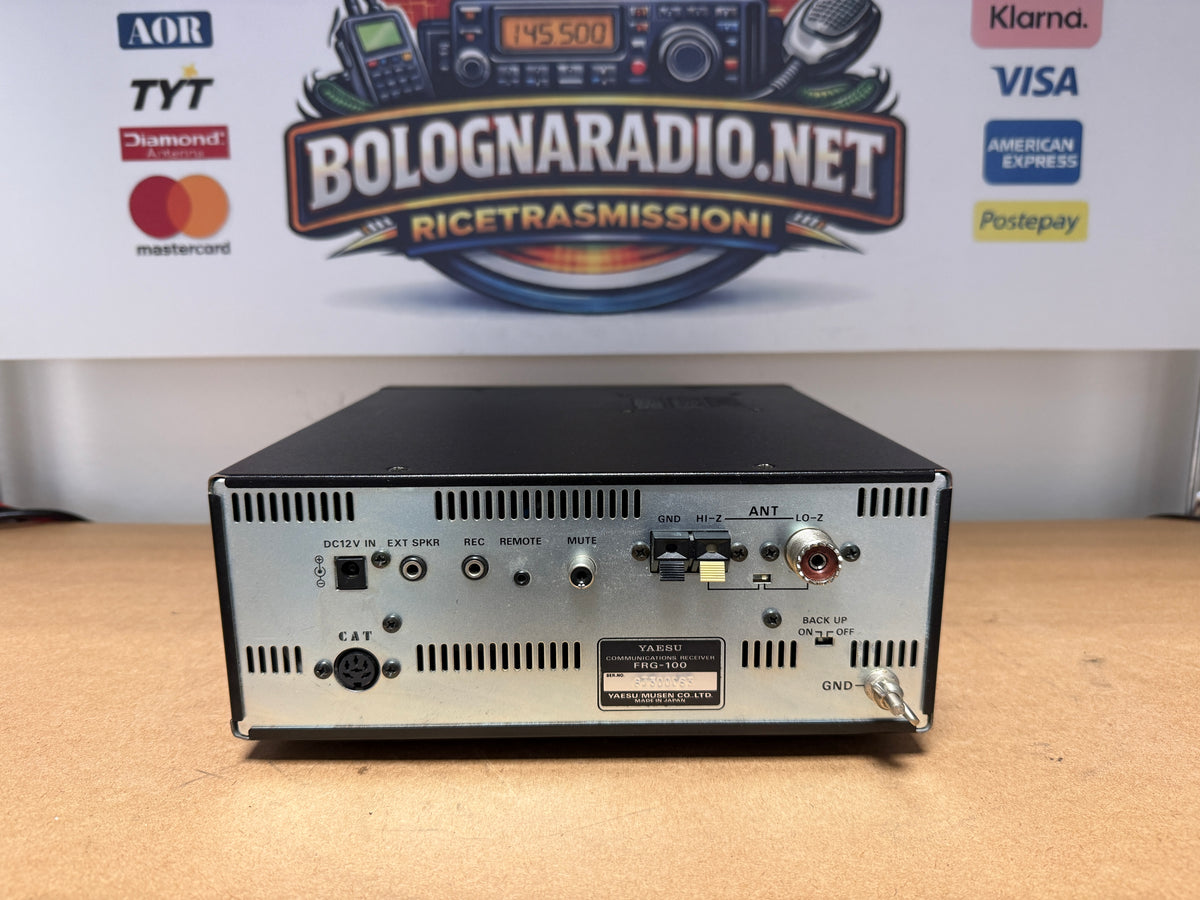 Yaesu FRG 100 pari al nuovo Garanzia 12 Mesi