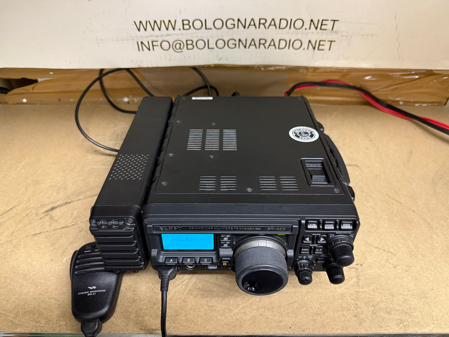 A1 - Yaesu FT 897D + FC30 pari al nuovo Garanzia 12 Mesi