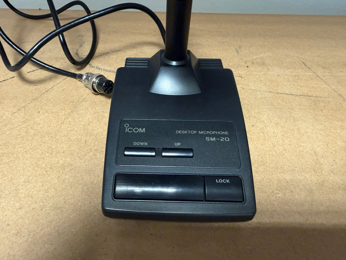 Icom SM 20 pari al nuovo