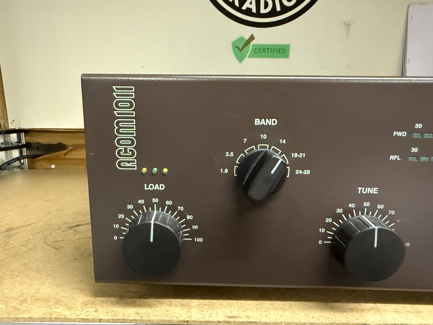 A-1 Acom 1011 - 700 W PEP valvole 100%