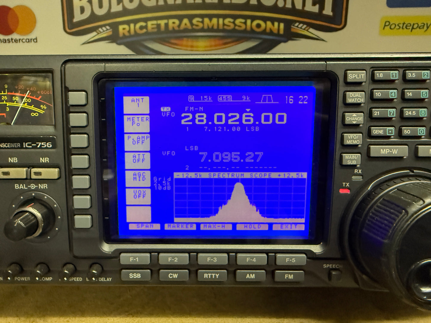 Icom 756 perfetto Garanzia 12 Mesi