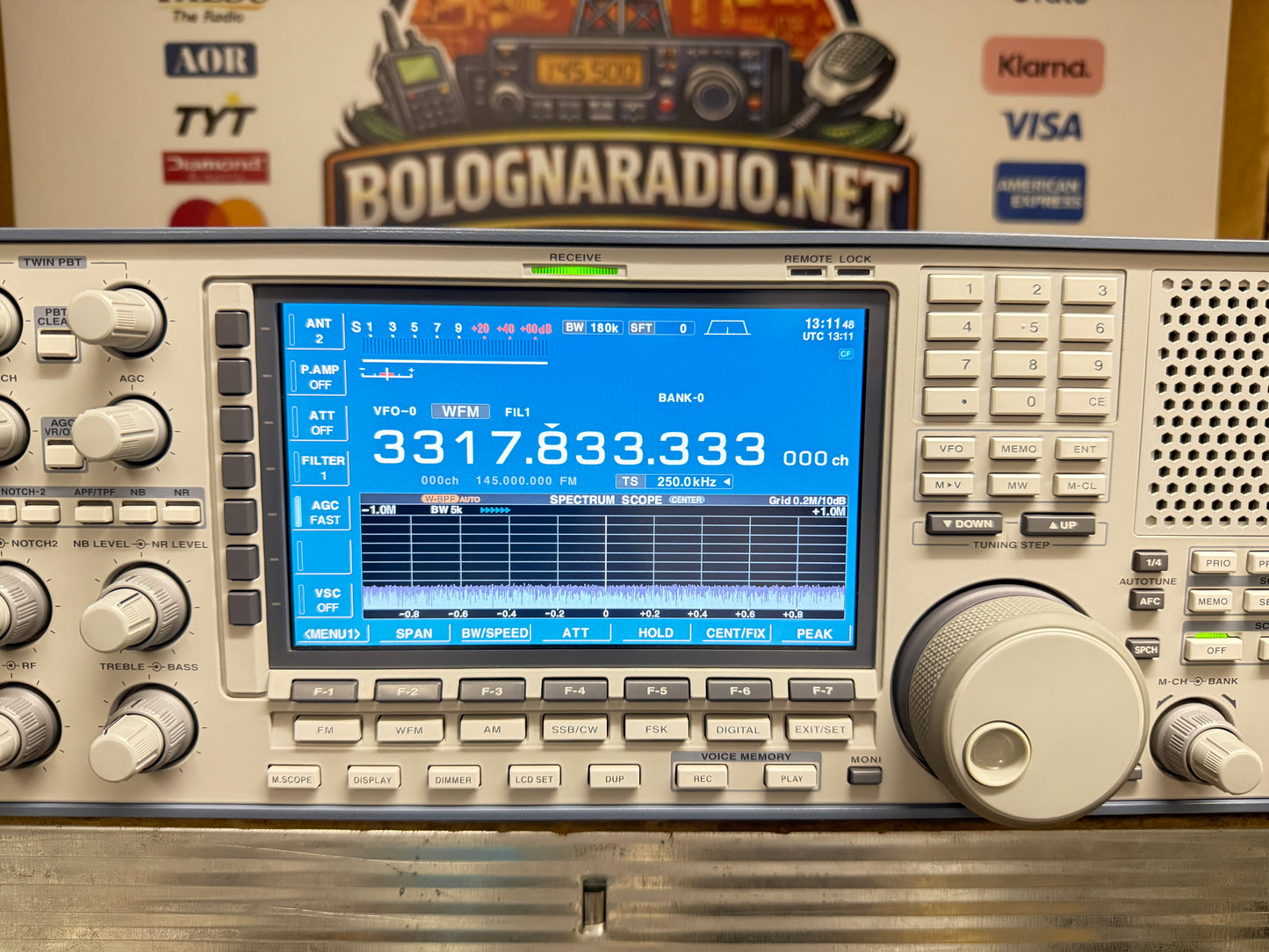 A-1 Icom ic r 9500 pari al nuovo Garanzia 12 Mesi