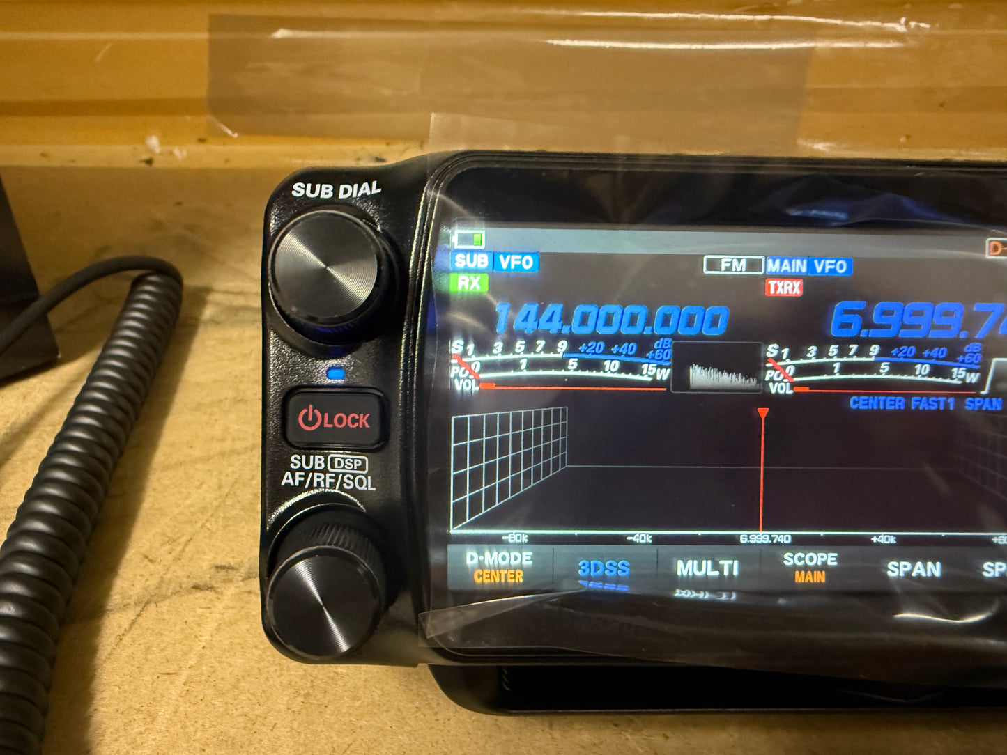 A1 Yaesu FTX1 field nuovo garanzia Italia 5 anni con premio permuta