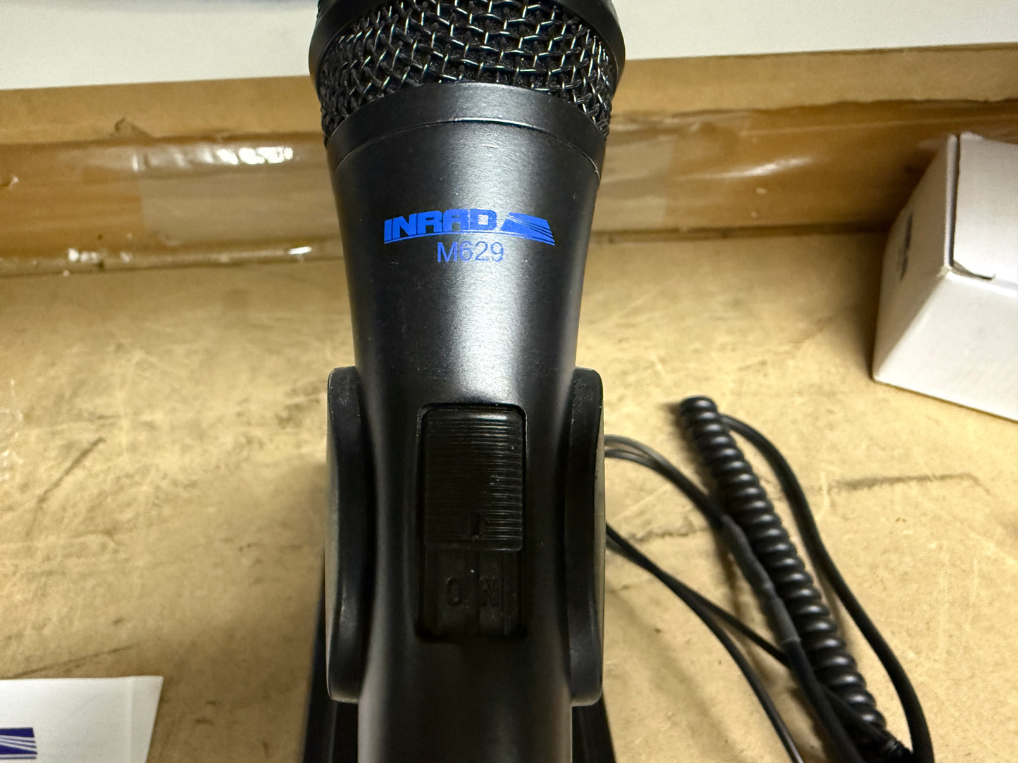 Mike inrad dms-1 + inrad 629 cablato flexiradio