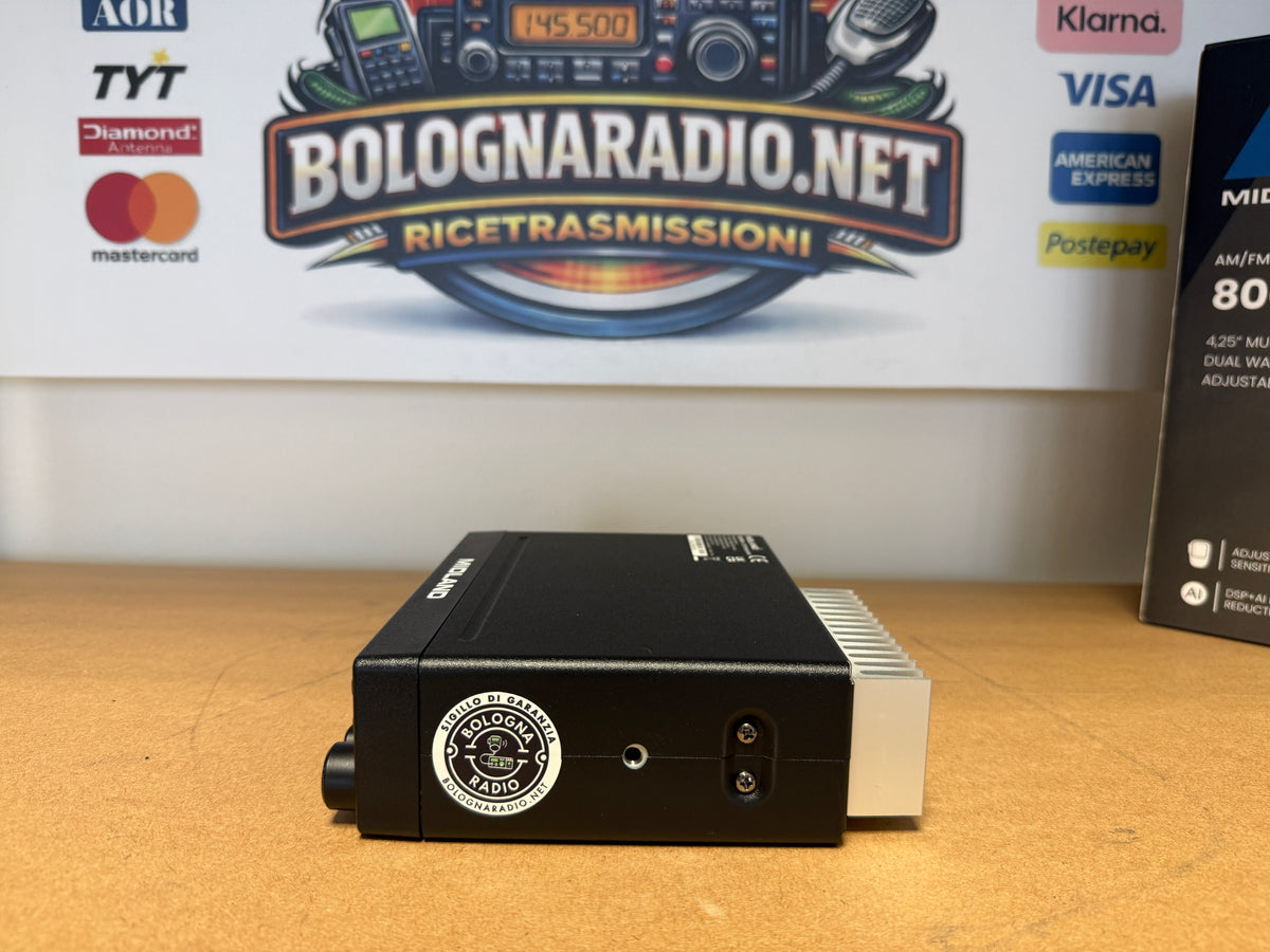 Midland 8001 Pro pari al nuovo full set + cavo pc Garanzia 12 Mesi
