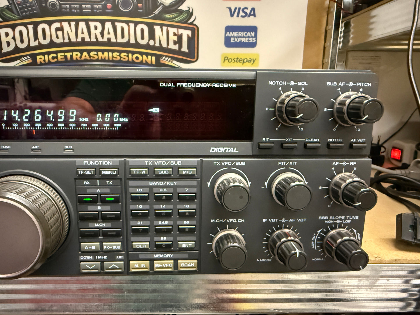 Kenwood TS 950SDX + SP950 + imballo + filtro cw pari al nuovo