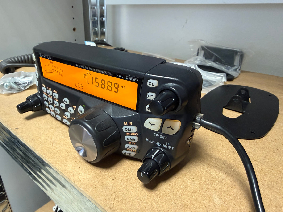 Kenwood TS 480 HX 200 watt perfetto full set Garanzia 12 Mesi