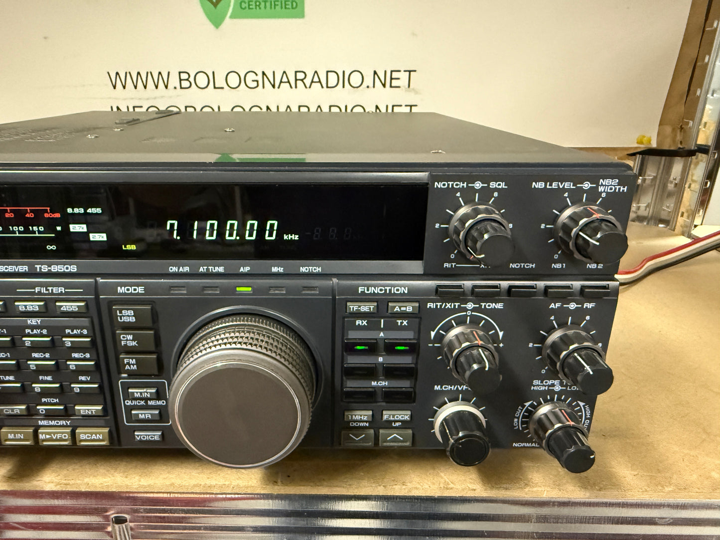 KENWOOD TS-850SAT 100 watt perfetto