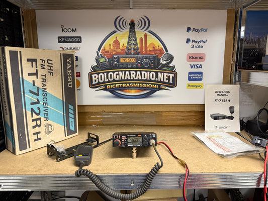 Yaesu FT 712 RH  + toni squelch full set Garanzia 6 Mesi