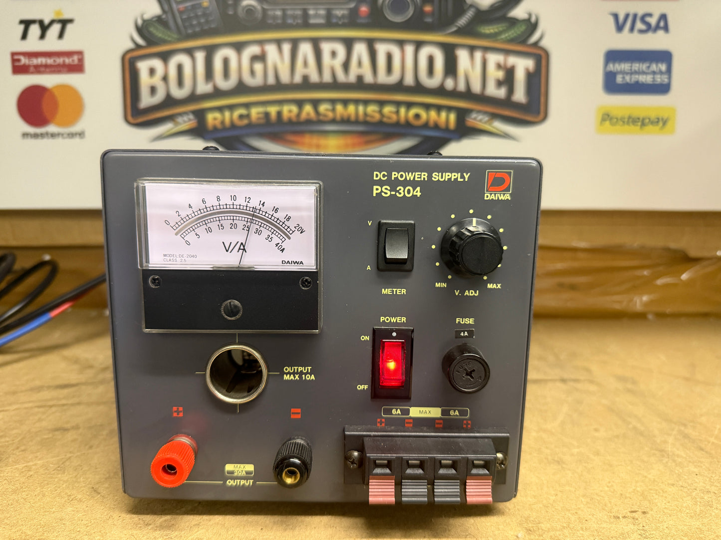 Daiwa PS 304 alimentatore lineare 30 amp