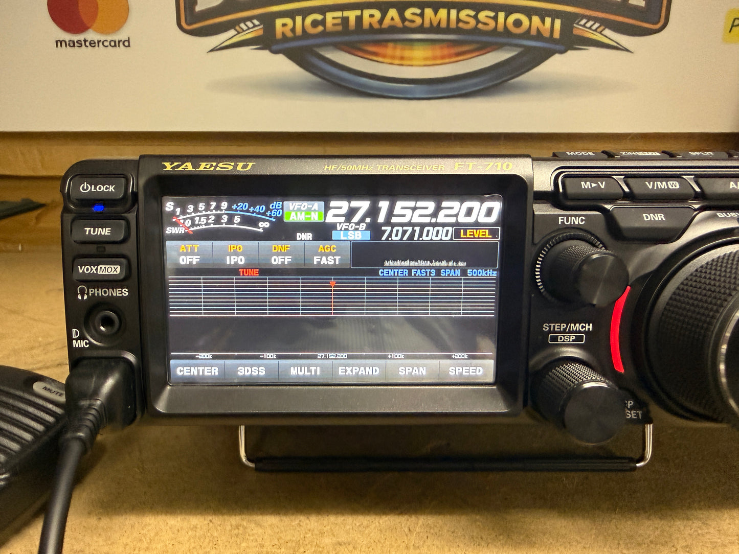 Yaesu FTDX 710 AESS pari al Nuovo Garanzia 12 mesi