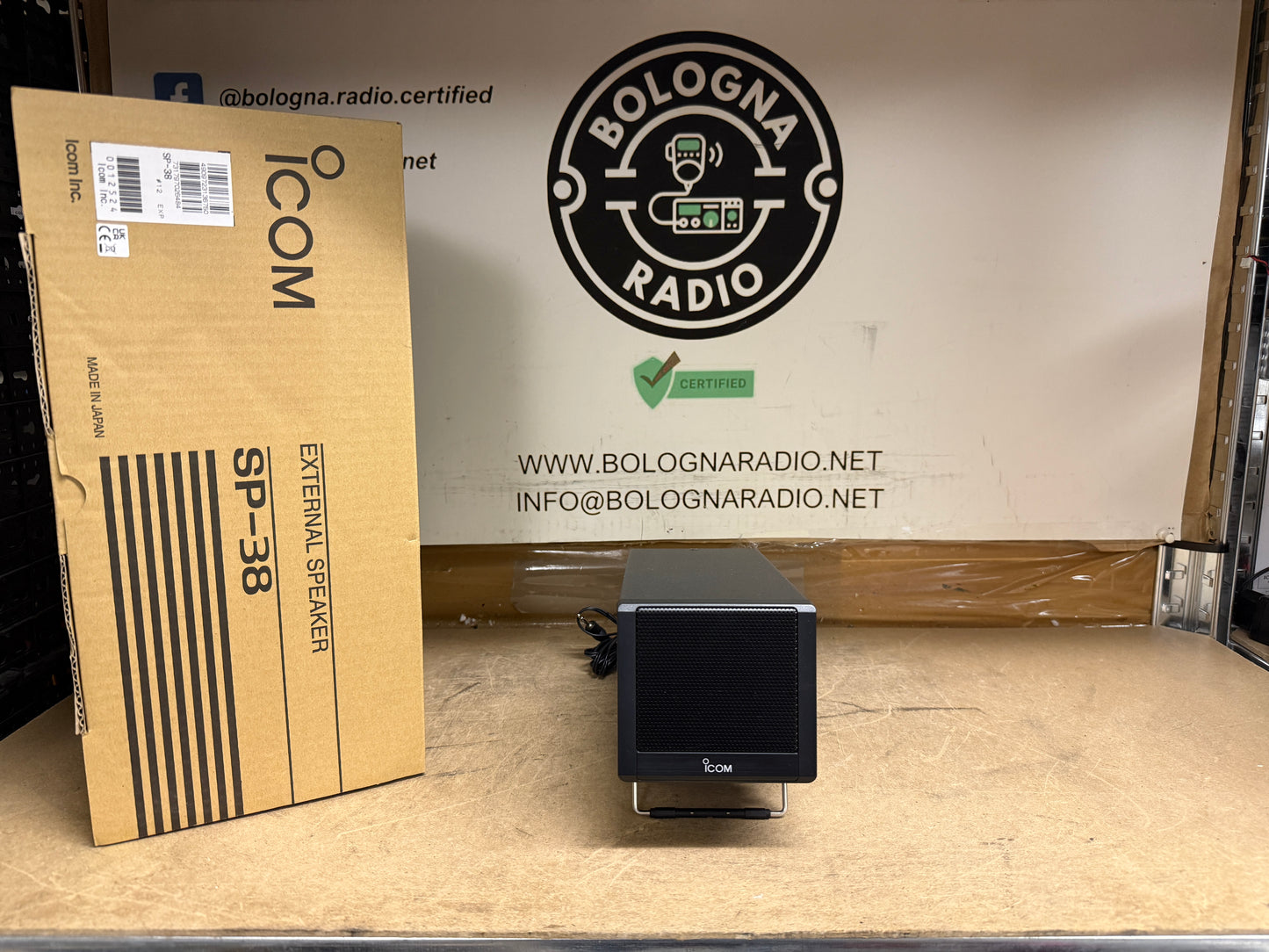 Icom SP 38 nuovo full set offerta 119€