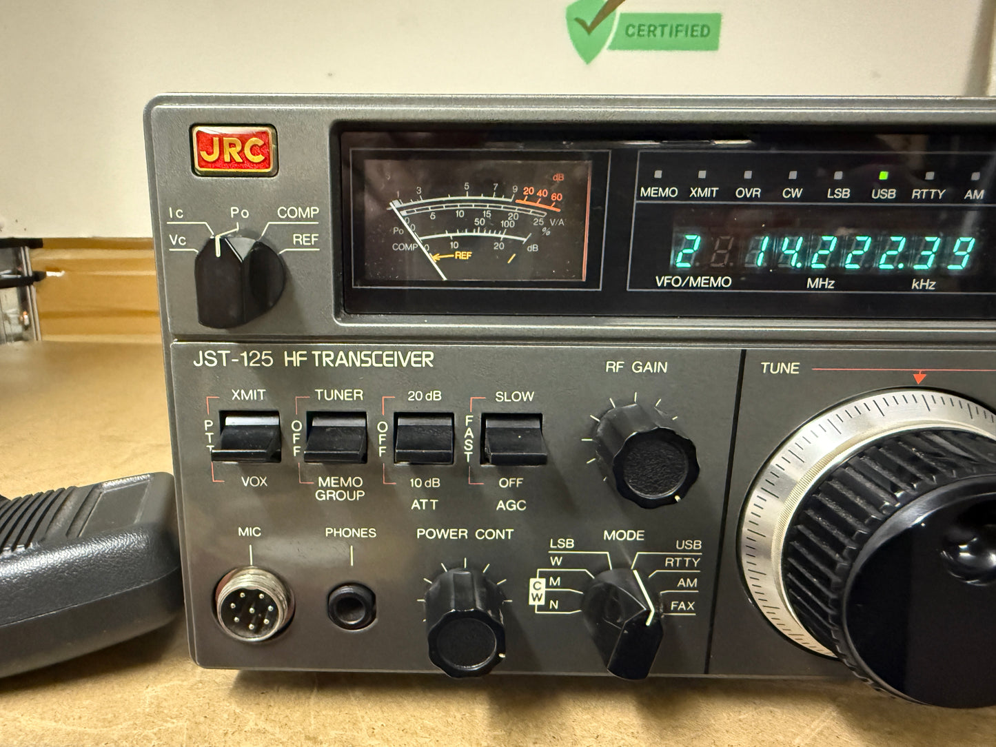 Jrc Jst 125 100 watt perfetto con imballo originale