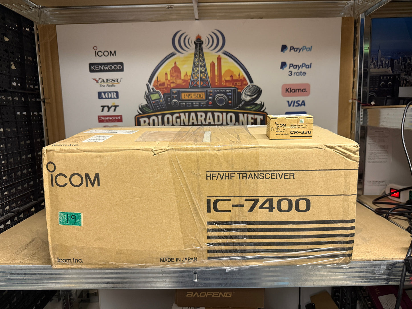 Icom IC 7400 perfetto + CR-338  Garanzia 12 Mesi