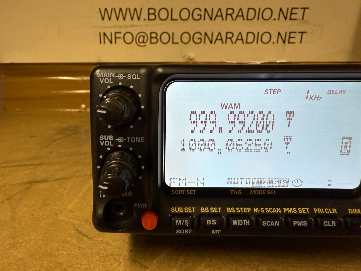Yaesu VR 5000 Garanzia 12 mesi