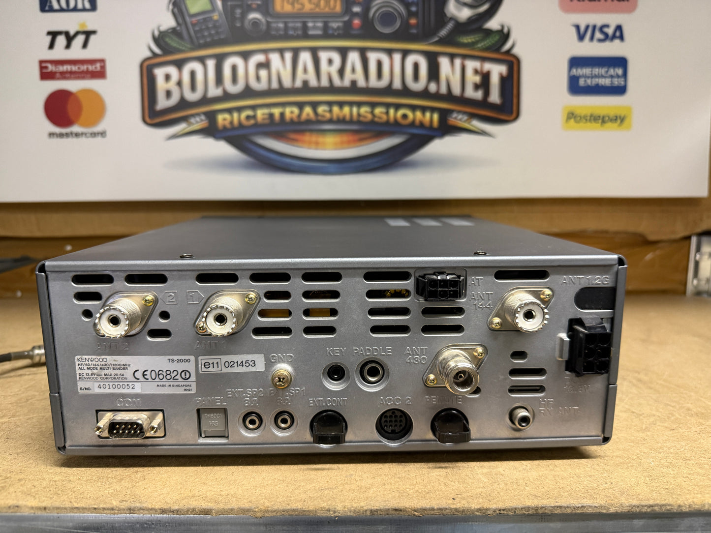 A-1 Kenwood ts 2000 pari al nuovo doppio imballo Garanzia 12 Mesi
