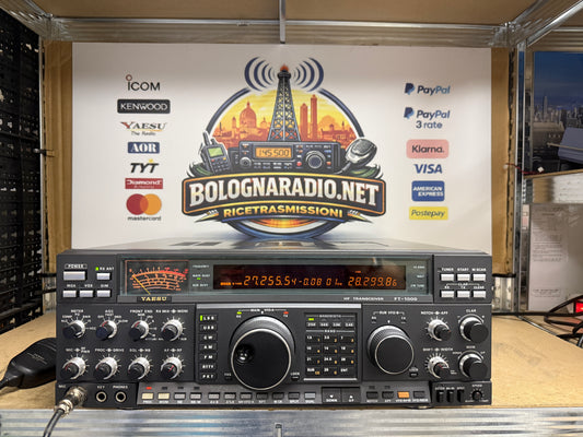 A-1 Yaesu FT 1000D + BPF1 + full filtri doppio imballo Garanzia 12 mesi