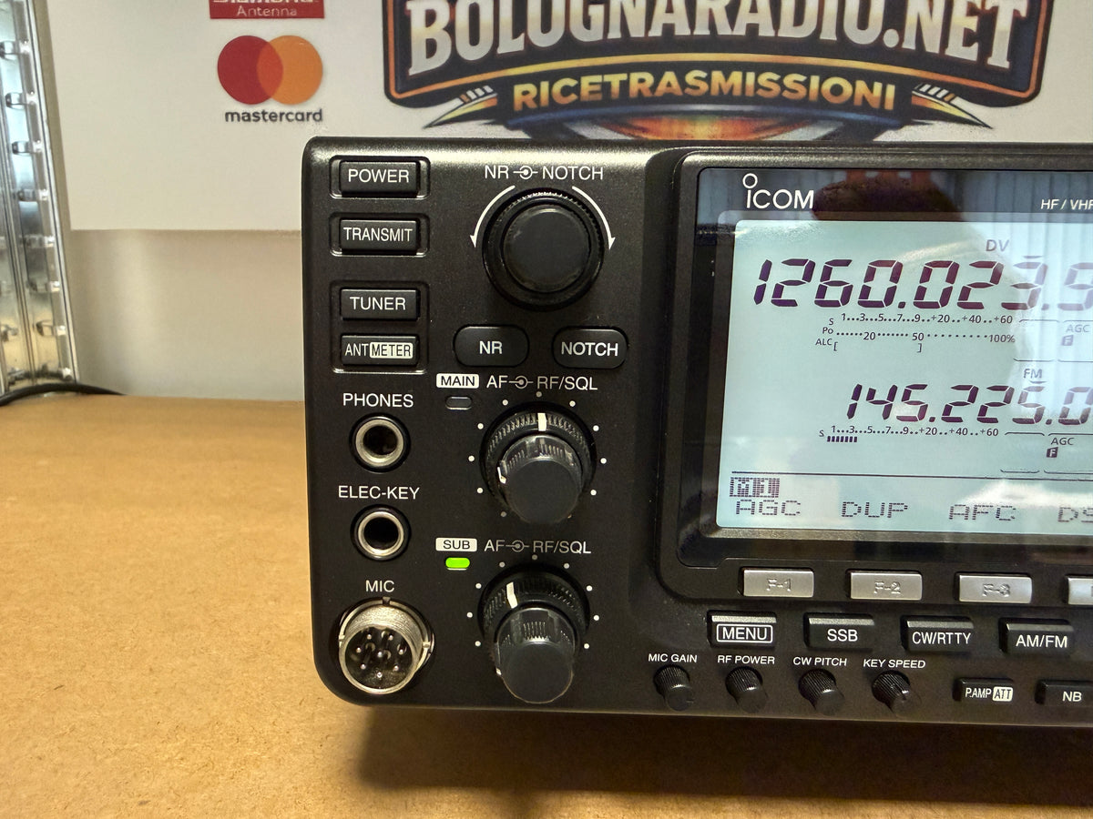 Icom IC 9100 + 1200 Mhz + Dstar pari al nuovo full set Garanzia 12 Mesi