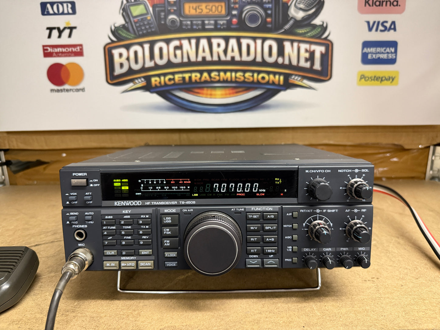 Kenwood TS 450S at perfetto Garanzia 12 Mesi