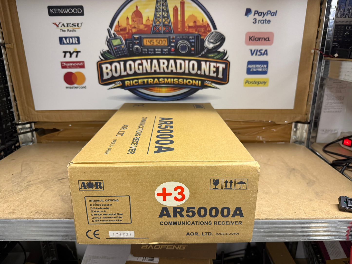 AOR 5000A +3 pari al nuovo full set Garanzia 12 Mesi