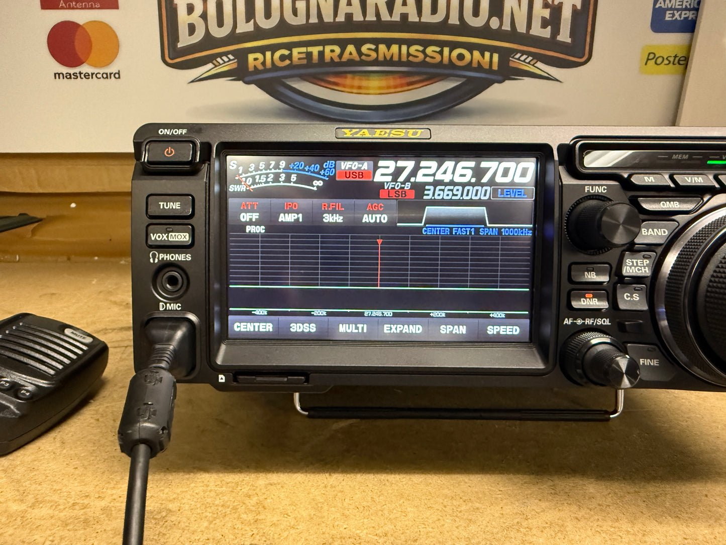 Yaesu FTDX 10 pari al nuovo full set Garanzia ufficiale fino al 09/2028